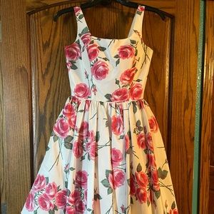 Sherri Hill Floral Cocktail Dress